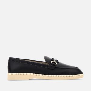 Hogan Deconstructed Loafers H642 Black | 403691YSL