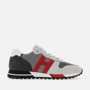 Hogan Sporty H383 Grey / Red | 314798TAL