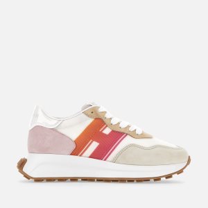 Hogan Sporty H641 White / Beige / Pink | 793085LQU