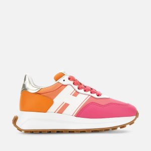 Hogan Sporty H641 White / Orange / Pink | 129703FKS