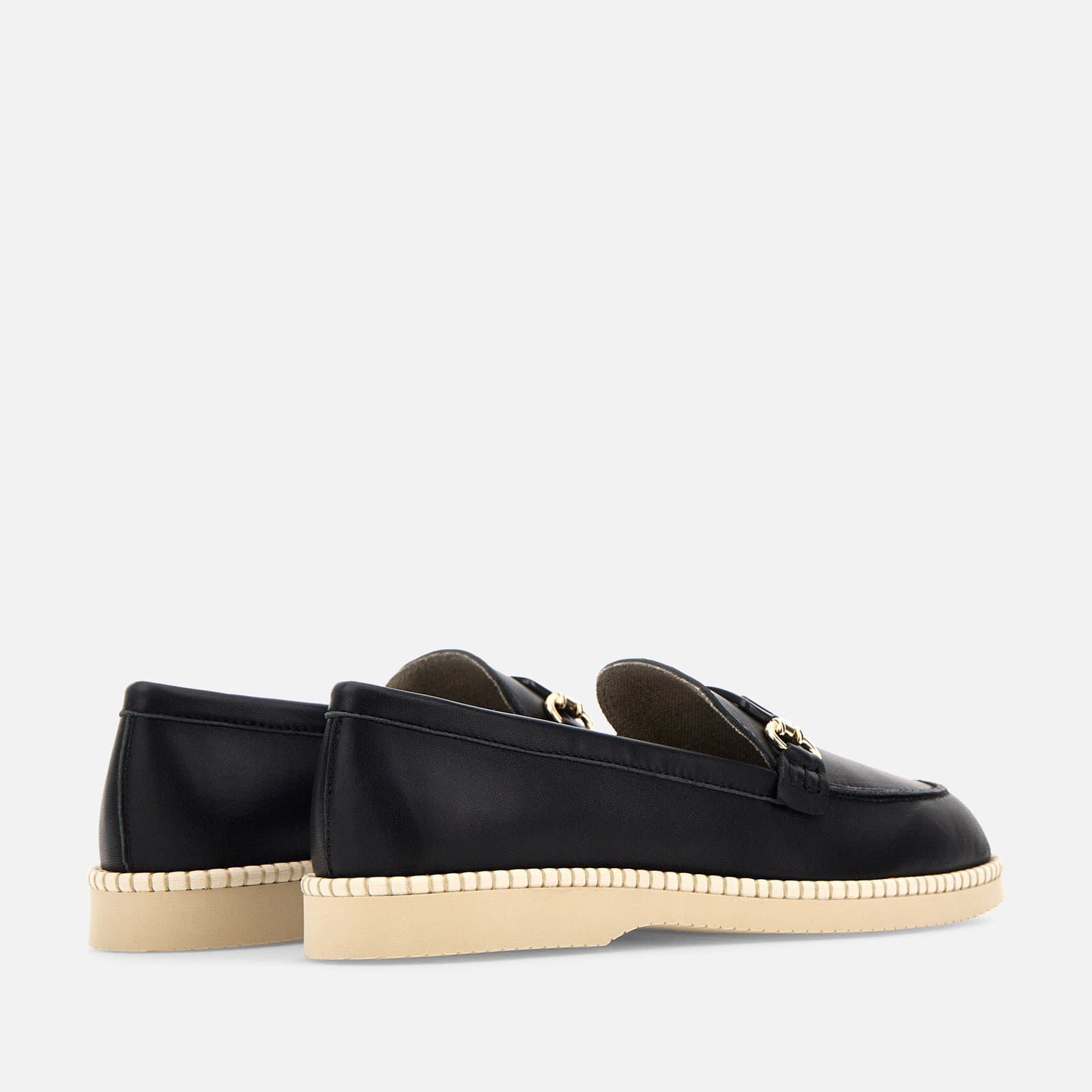 Hogan Deconstructed Loafers H642 Black | 403691YSL