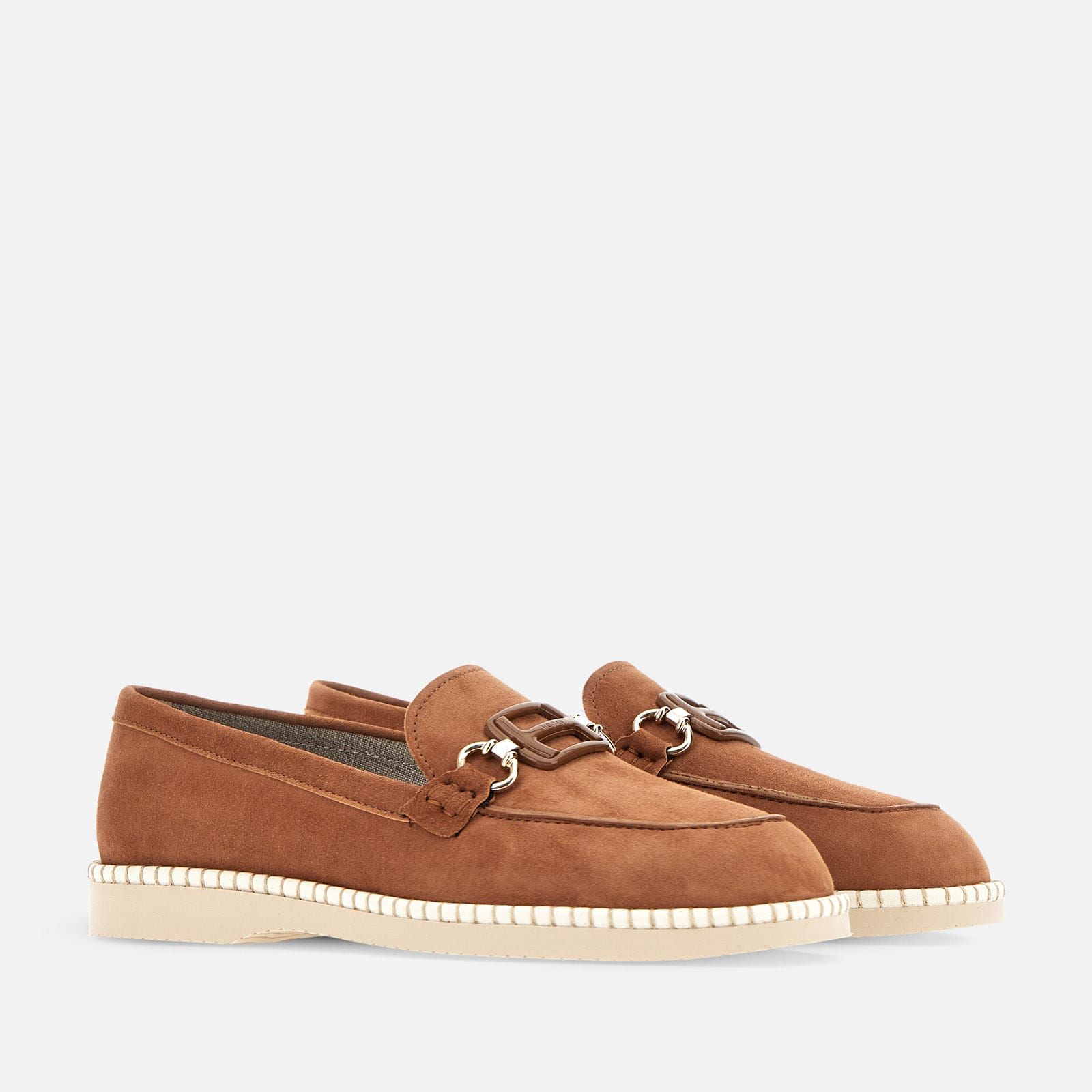 Hogan Deconstructed Loafers H642 Brown | 904816XLJ