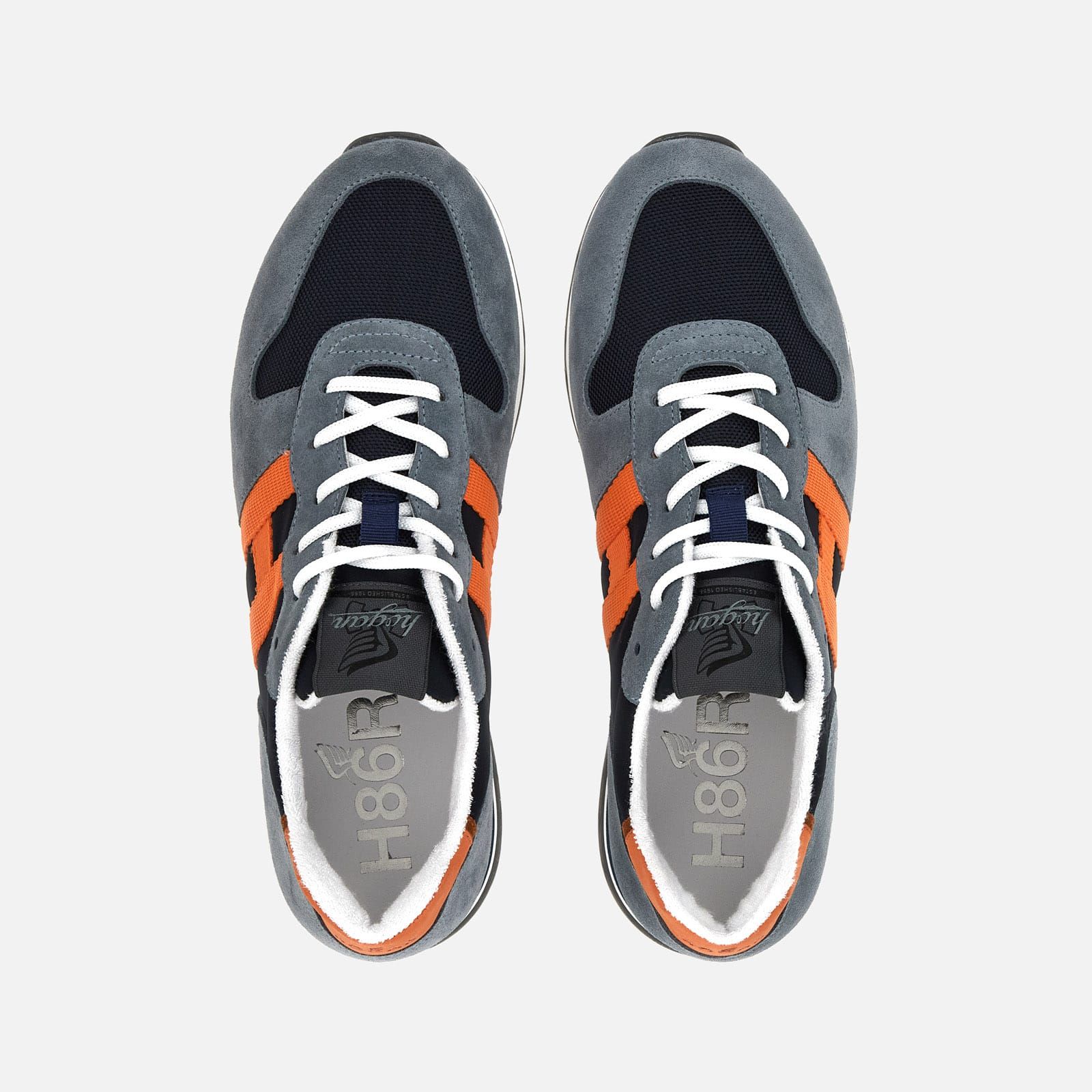 Hogan H383 Grey / Blue / Orange | 123675EHK