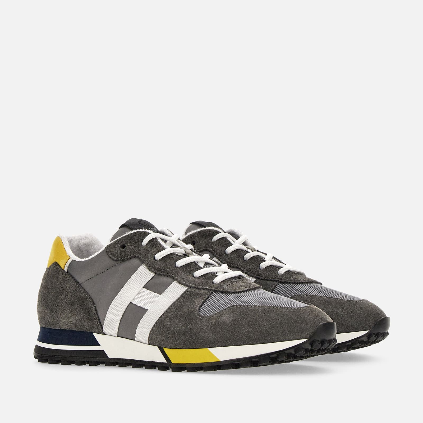 Hogan H383 Grey / White / Yellow | 537046YQF