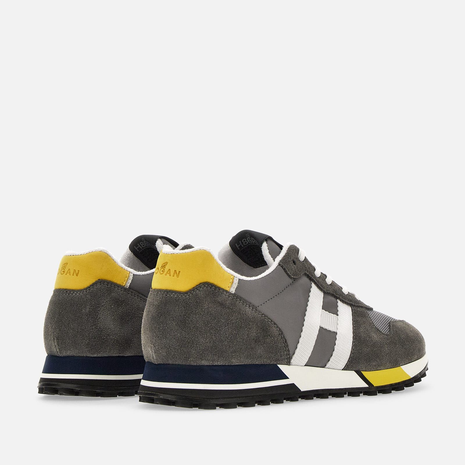 Hogan H383 Grey / White / Yellow | 537046YQF