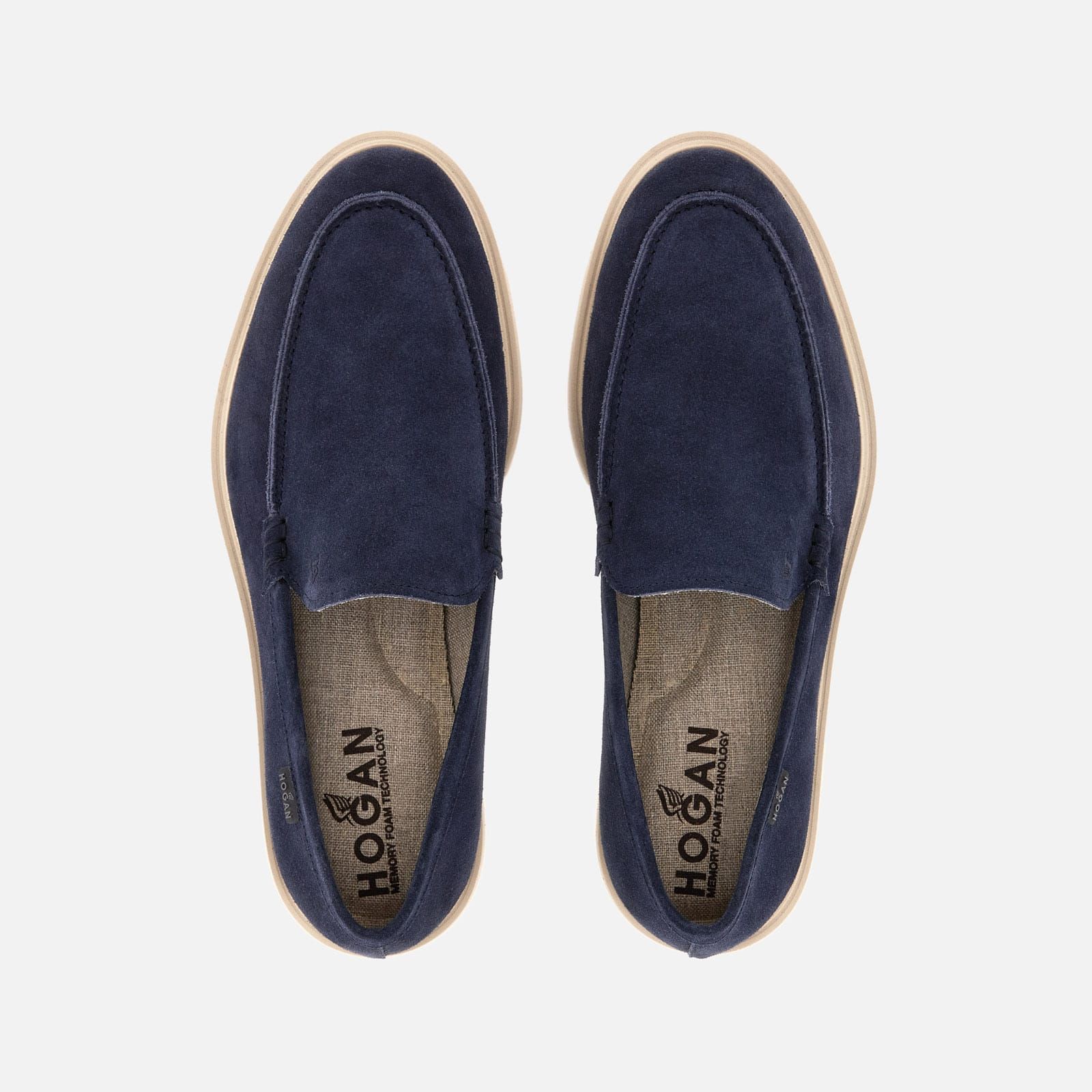 Hogan H616 Loafers Blue | 728391SEO