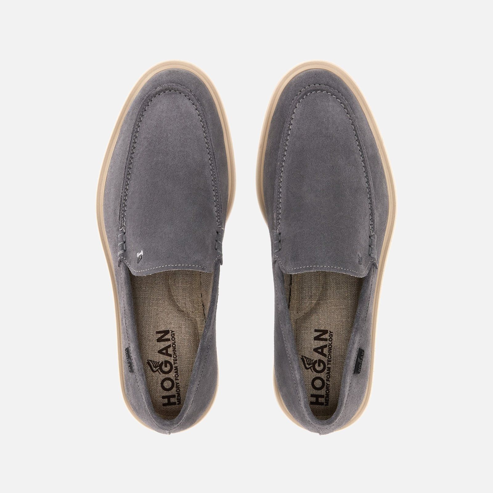 Hogan H616 Loafers Grey | 580294GLN