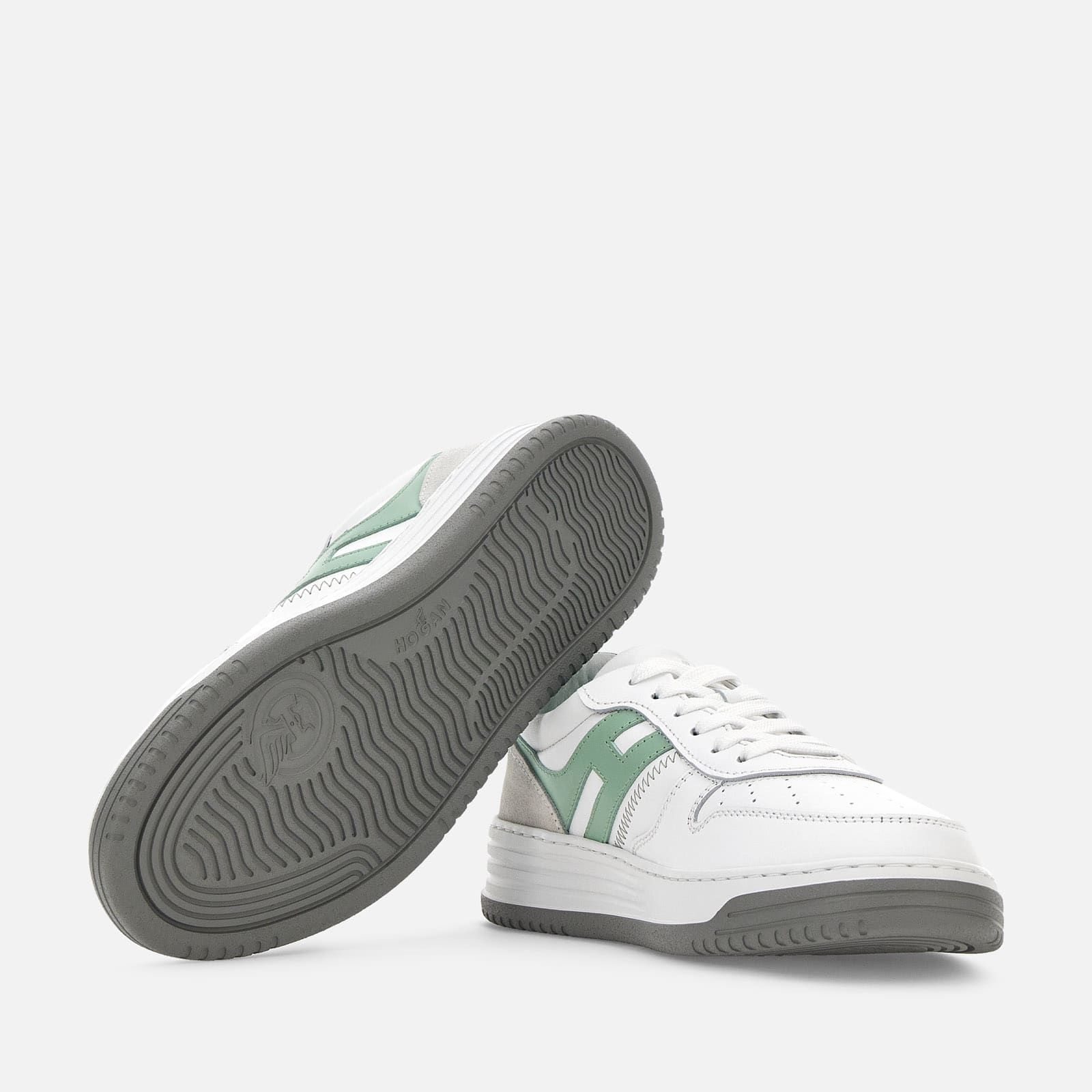 Hogan H630 Flat Green / White / Grey | 970865MPS