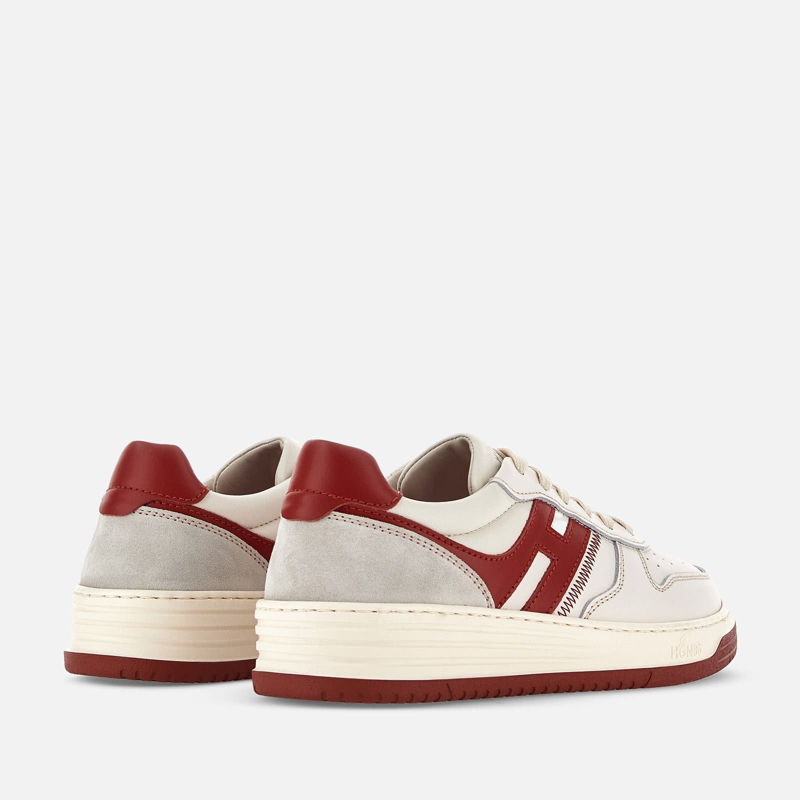 Hogan H630 Flat White / Red / Grey | 408193XKF