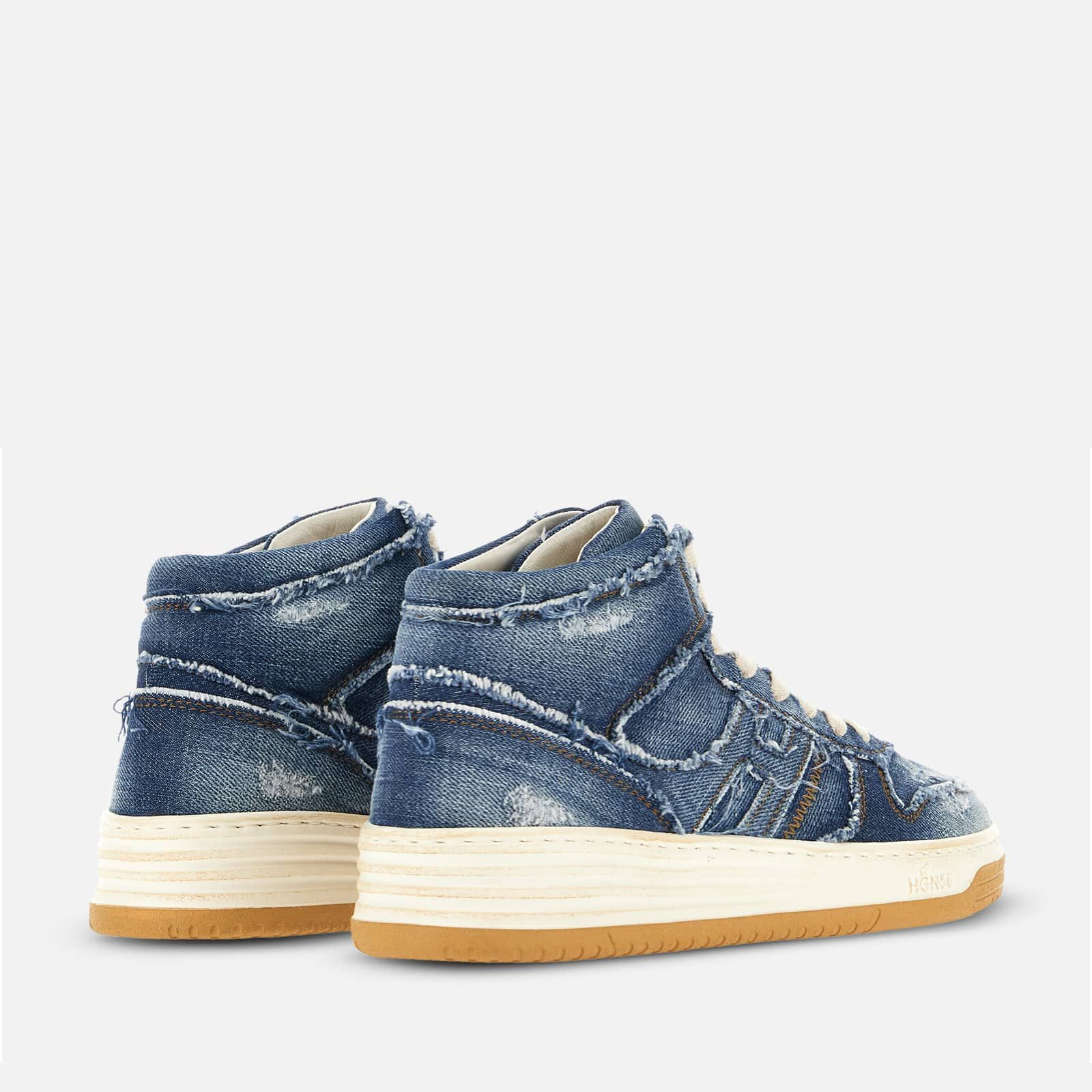 Hogan H630 High Top Flat Blue | 972056HAQ