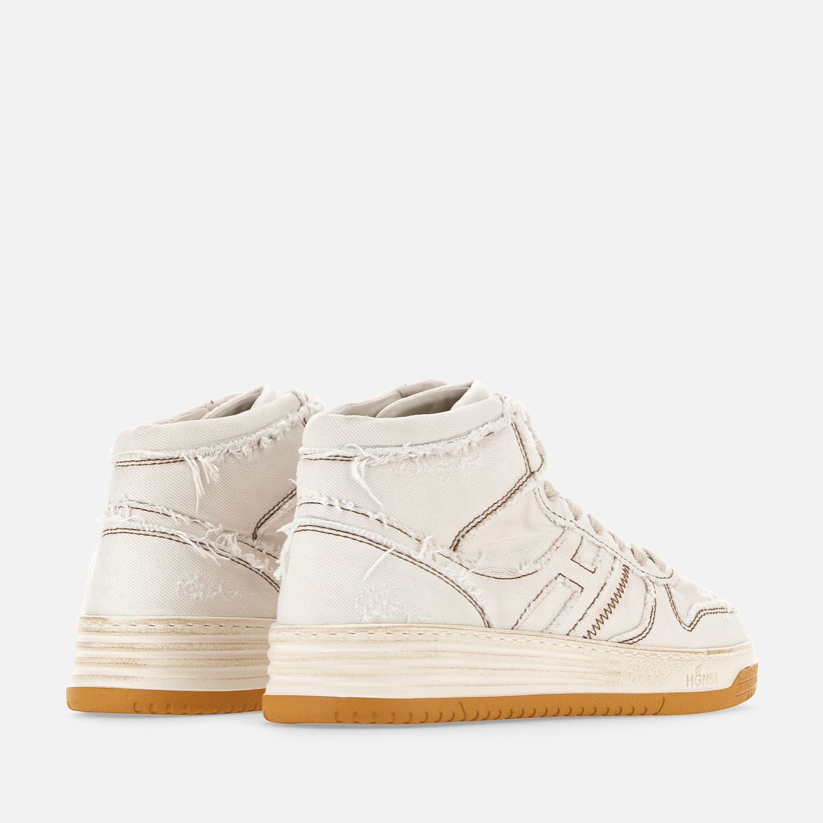 Hogan H630 High Top Flat White | 480369GQR