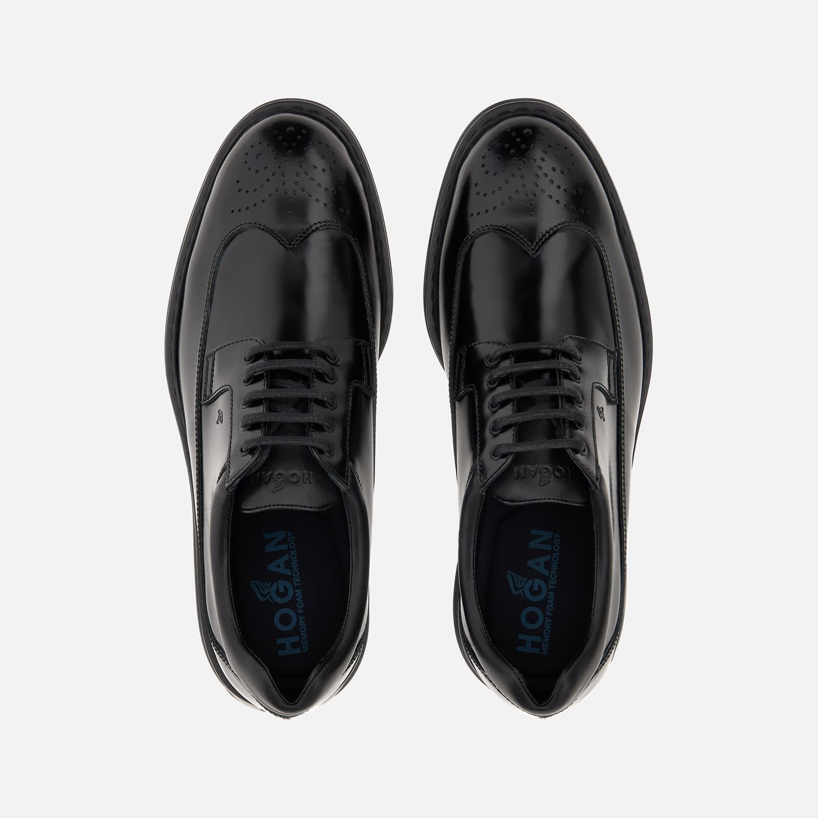 Hogan Lace-ups H576 Black | 851907YMX