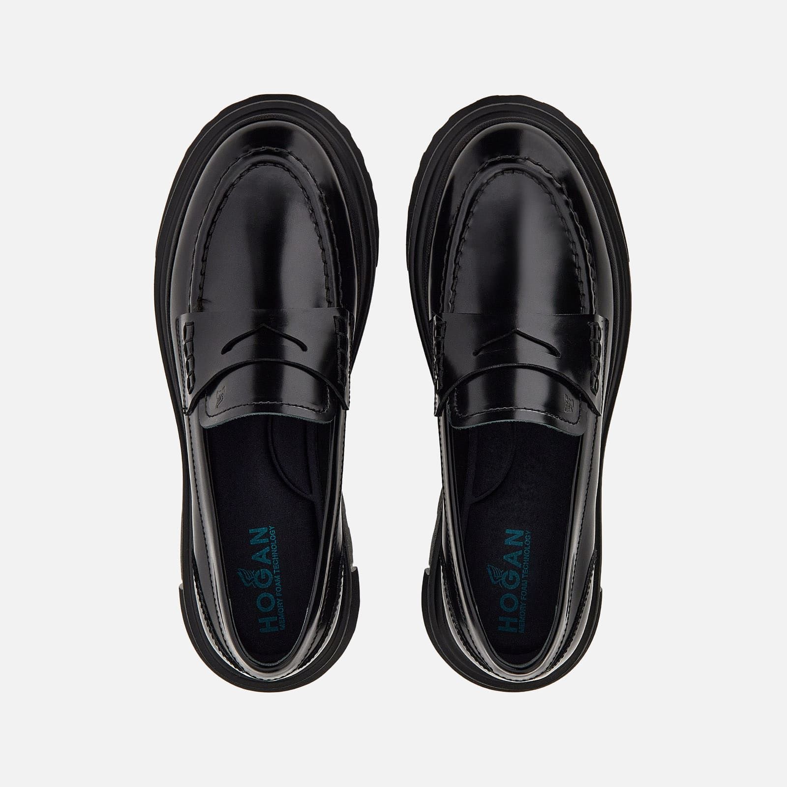 Hogan Loafers H619 Black | 638417FQP