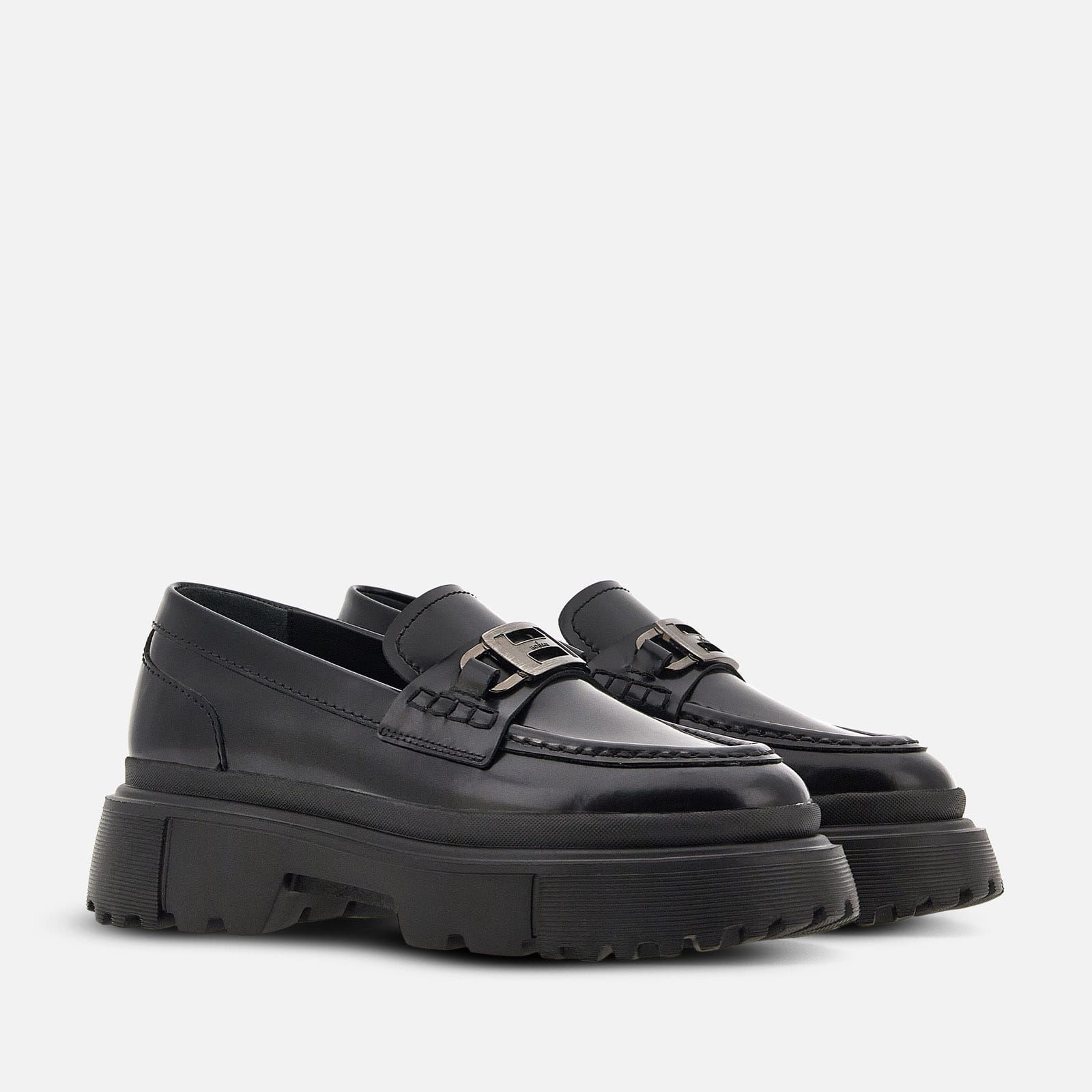 Hogan Loafers H619 Black | 805123MAP