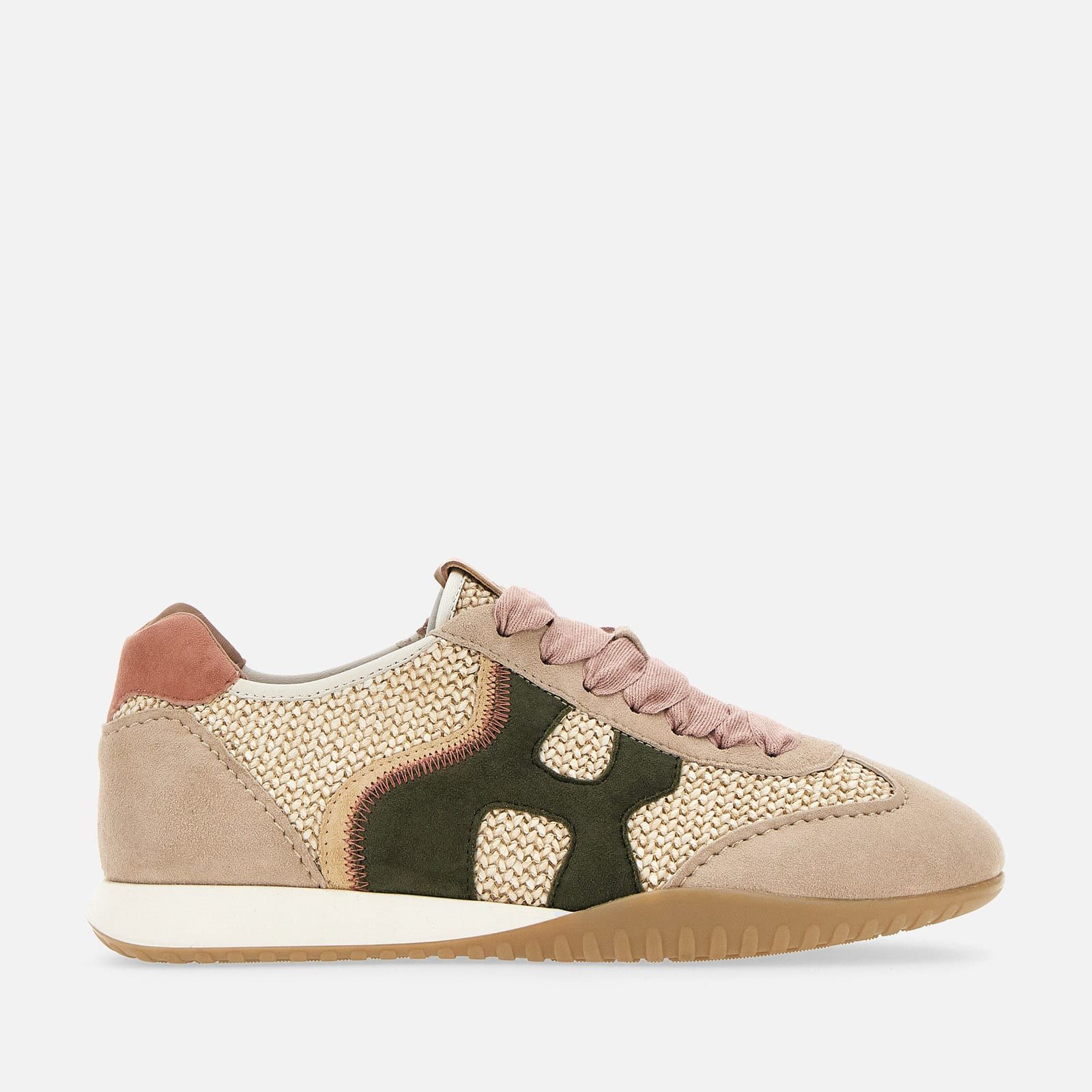 Hogan Olympia-Z Flat Beige / Green / Pink | 954310SRU