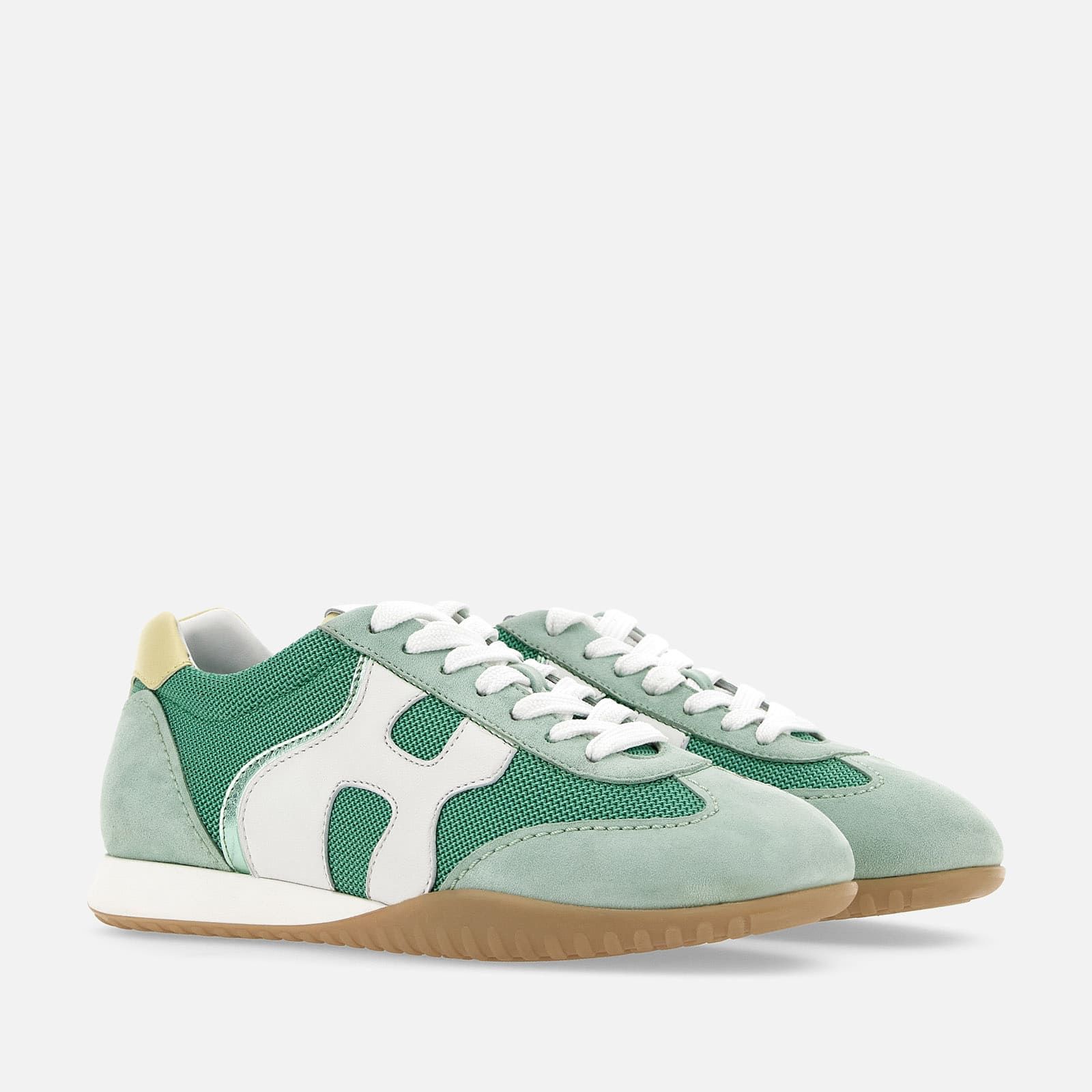 Hogan Olympia-Z Flat Green / White / Yellow | 895173TOU