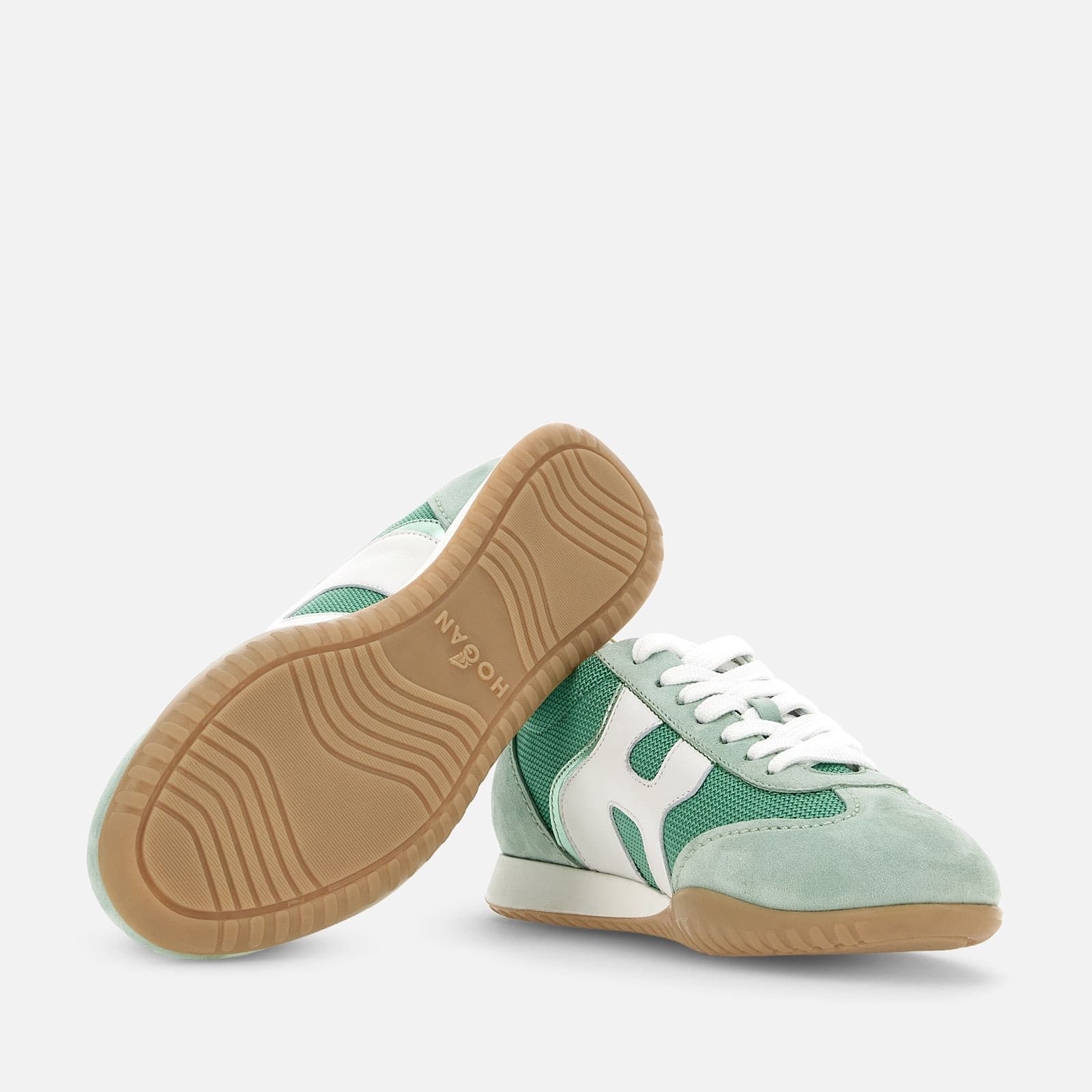 Hogan Olympia-Z Flat Green / White / Yellow | 895173TOU