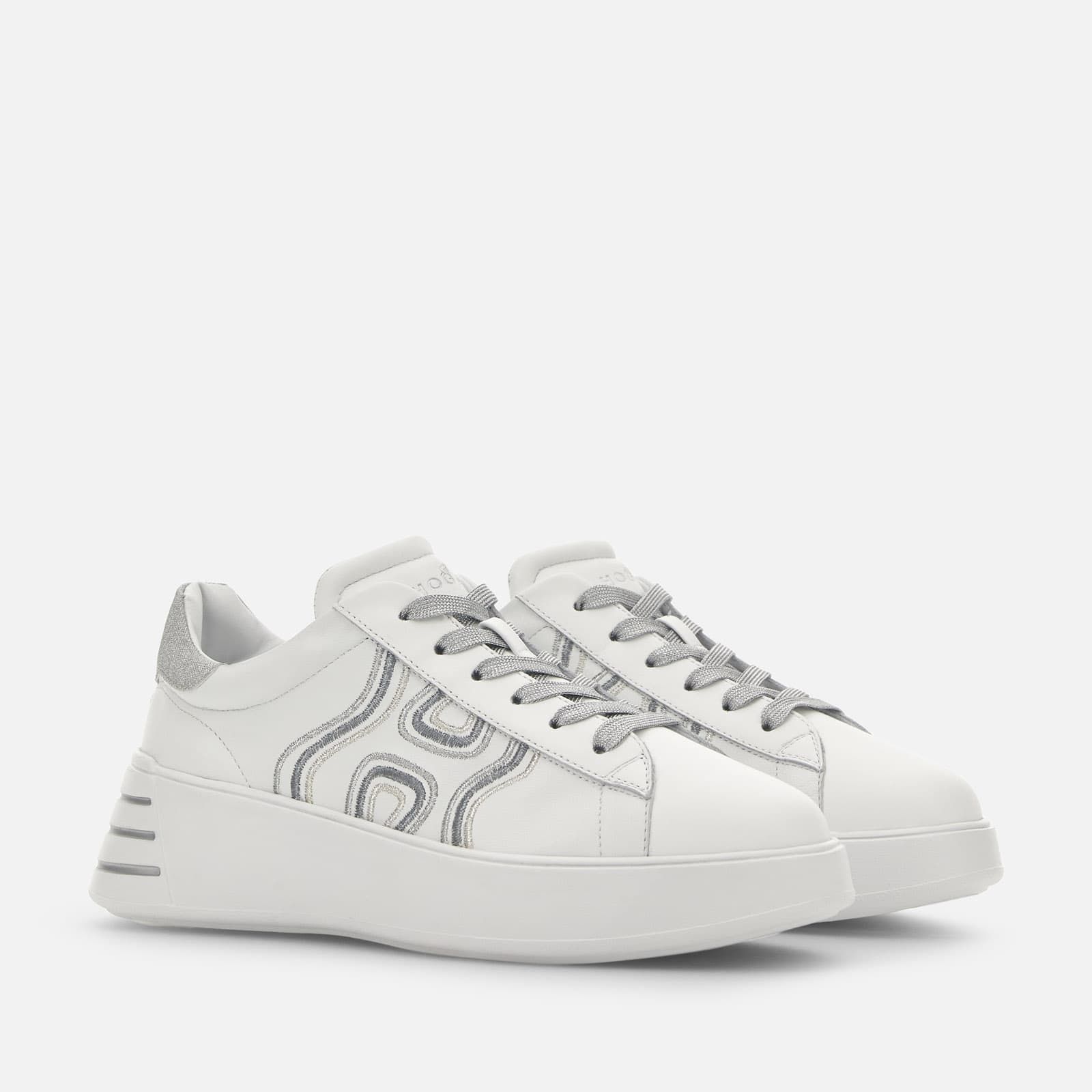 Hogan Rebel Silver / White | 638947LUO