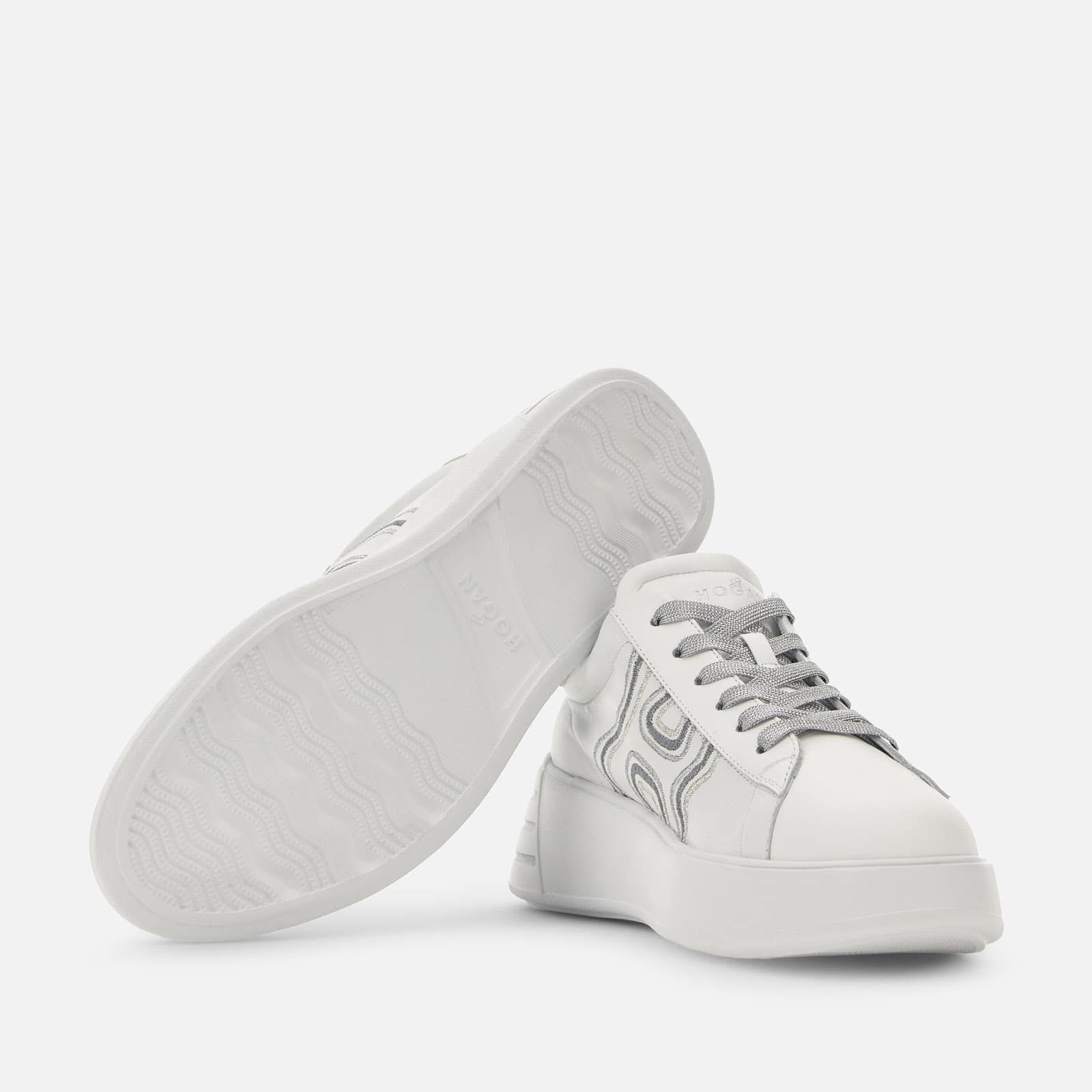 Hogan Rebel Silver / White | 638947LUO