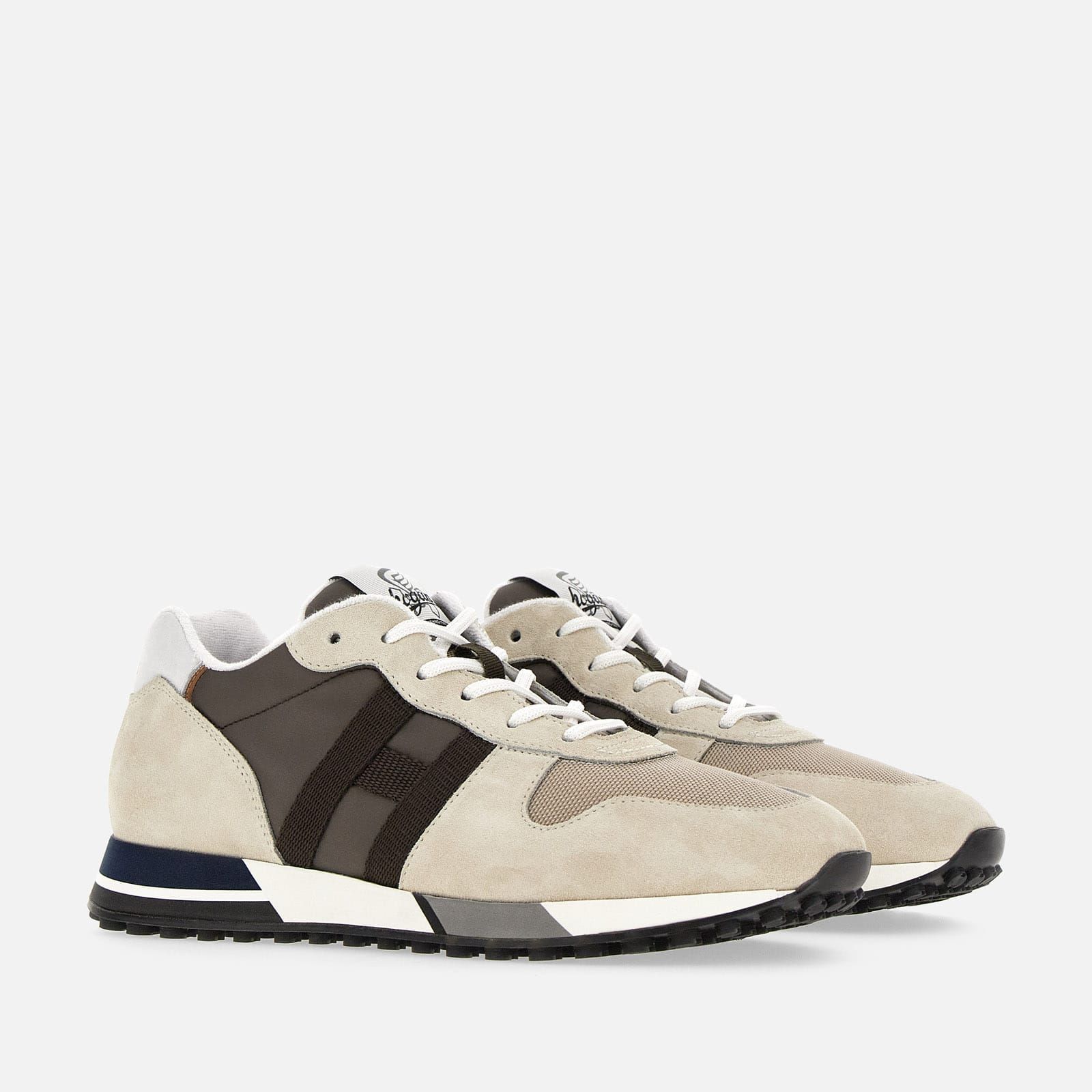 Hogan Sporty H383 Beige / Grey / Brown | 483152SNW