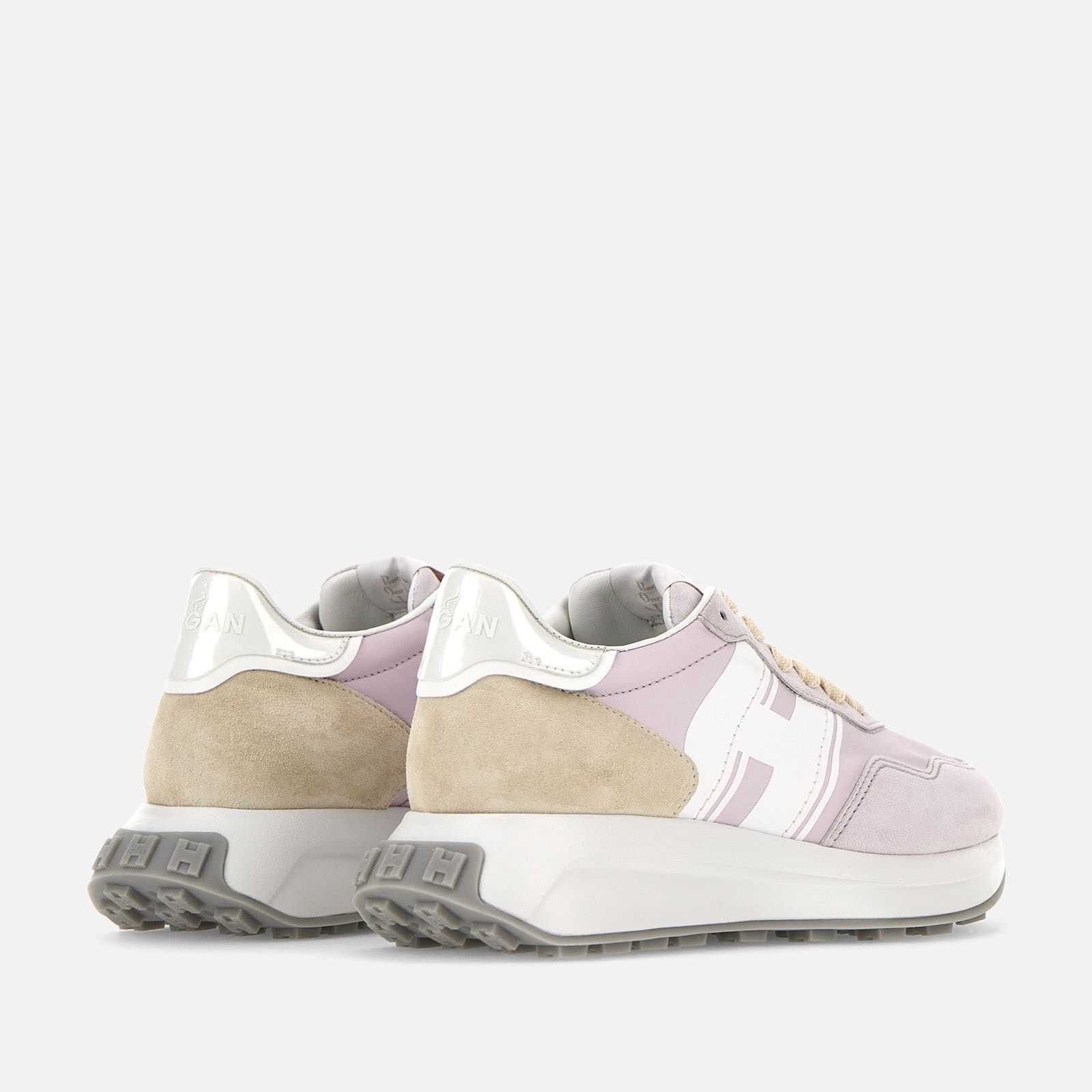 Hogan Sporty H641 Pink / White / Beige | 871364YWQ