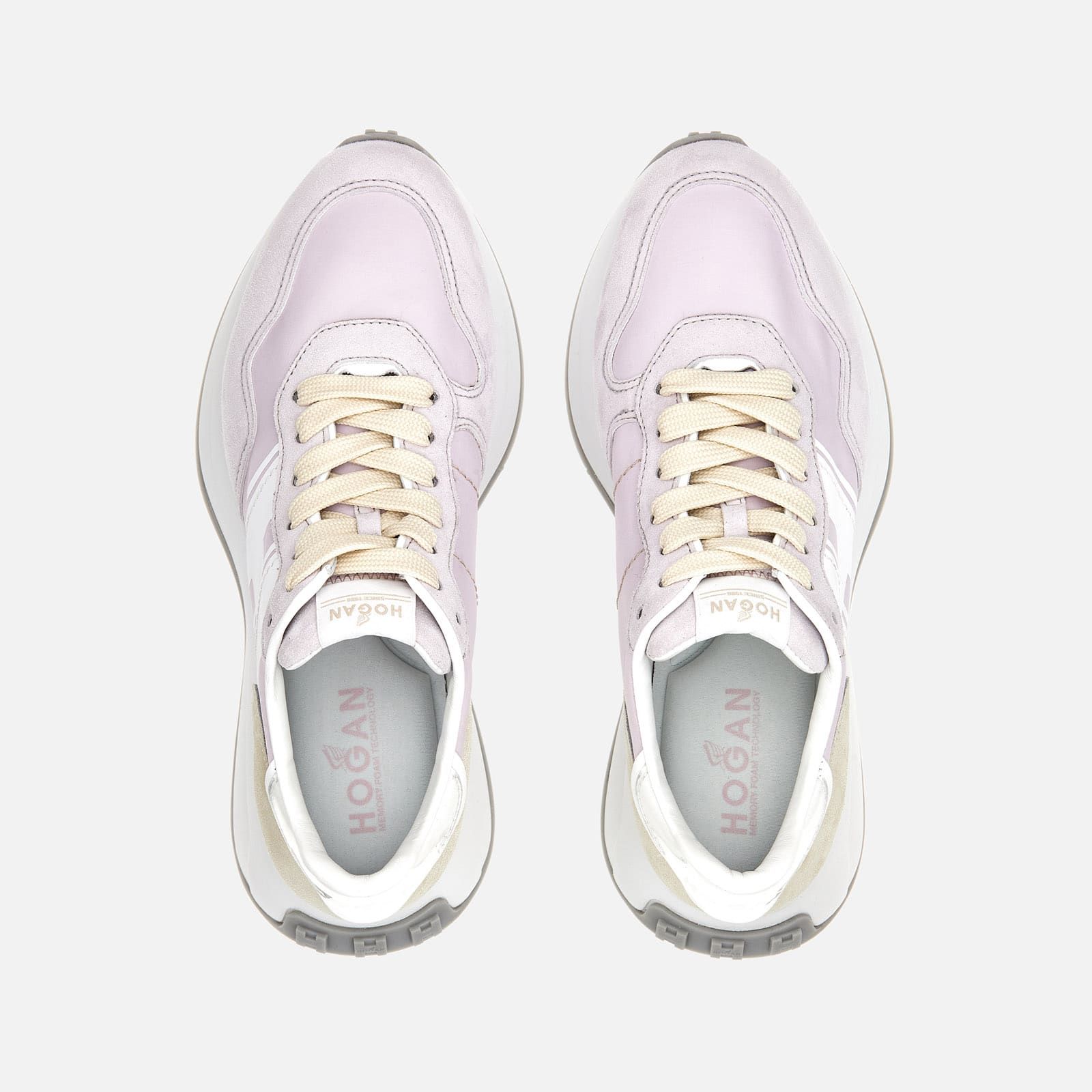 Hogan Sporty H641 Pink / White / Beige | 871364YWQ