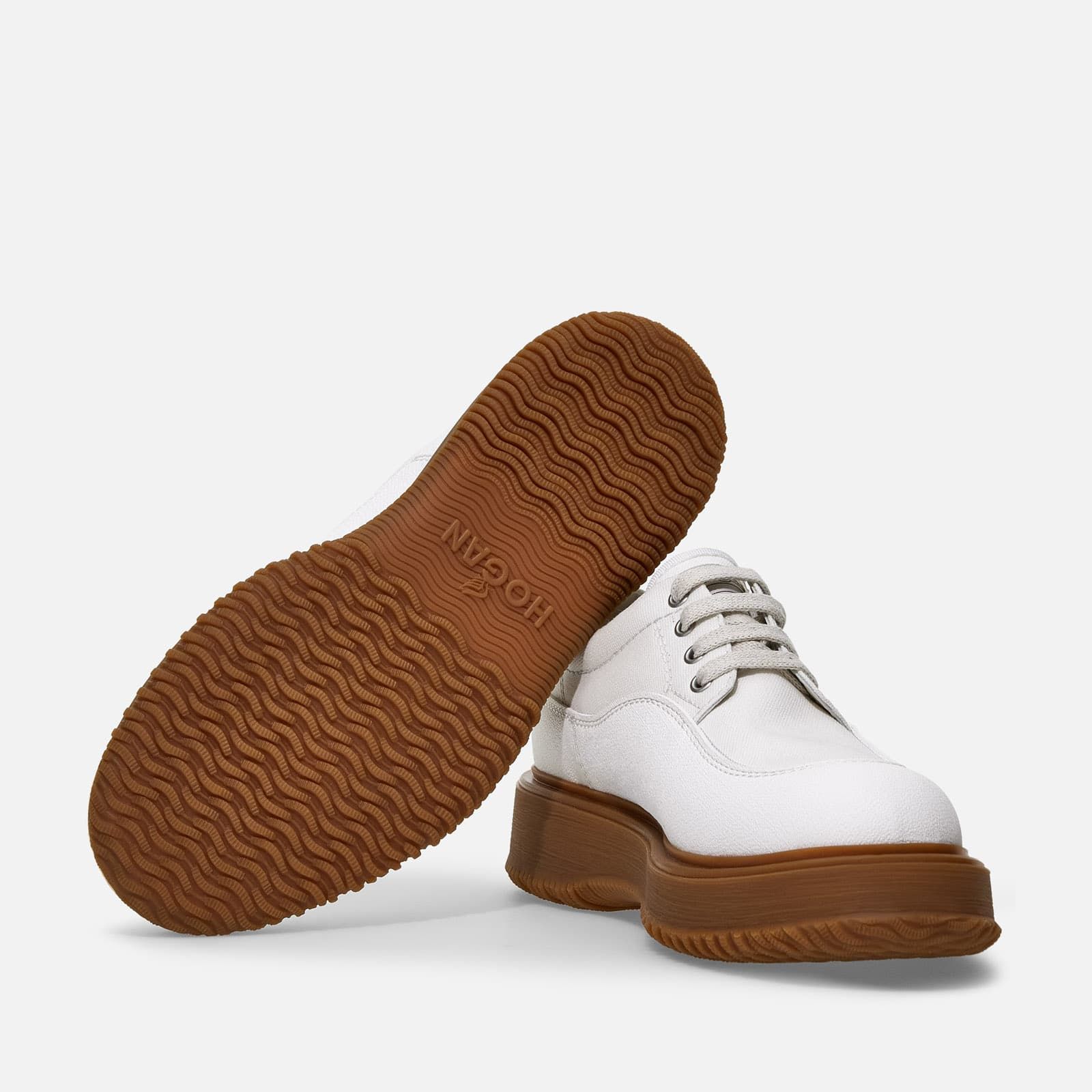 Hogan Untraditional Lace-ups White | 150346FUR